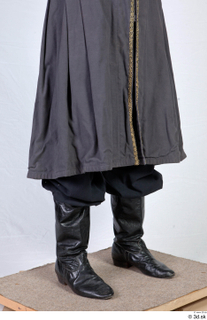  Photos Man in Historical Dress 41 18th century grey jacket with cloak high leather shoes historical clothing lower body 0008.jpg